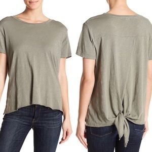 Sundry | NWT Tie Back Classic Tee | L